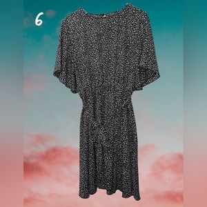 All over print dress